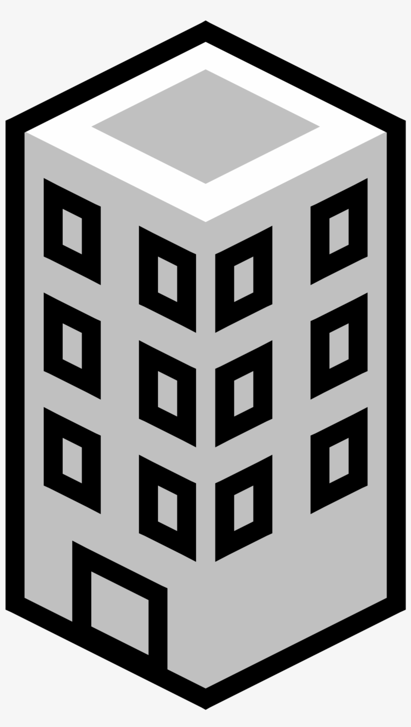 How To Set Use Office Building Gray Clipart, transparent png download