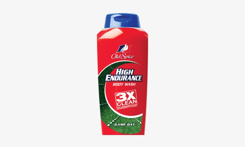 305 X 440 Png 119kb - Old Spice High Endurance Body Wash, Smooth Blast -, transparent png download