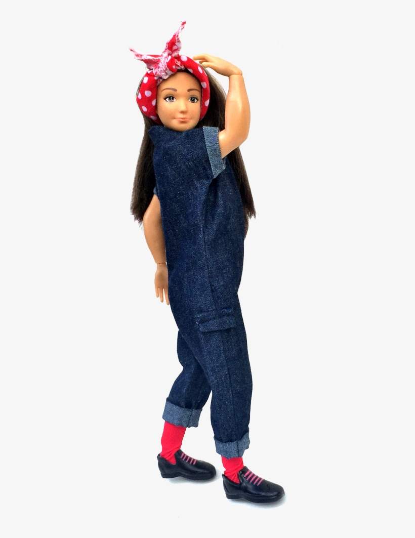 Rosie The Riveter Is A Cultural Icon Of World War Ii, - Girl, transparent png download