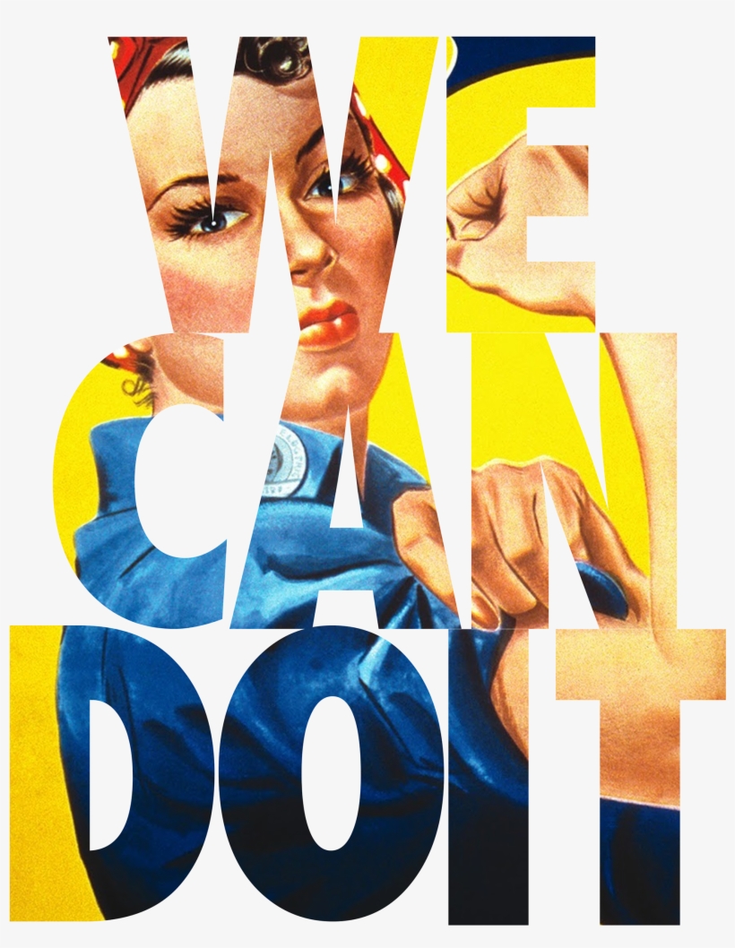 The "we Can Do It" Poster Is Inspired By The Iconic - Ancient Households Of The Americas: Conceptualizing, transparent png download