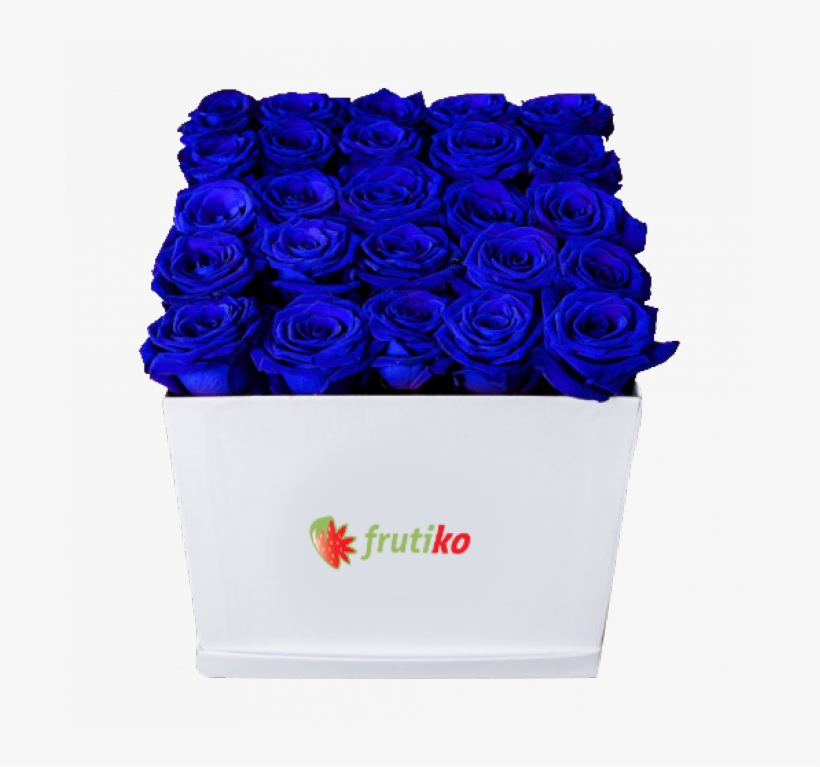 Blue Roses Box - Blue Rose Box Png, transparent png download
