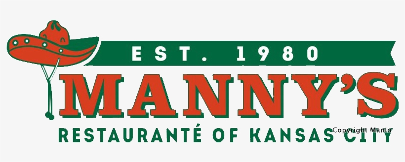 Mannys Logo Bannerlogo Greenred - Manny's Mexican Restaurant, transparent png download