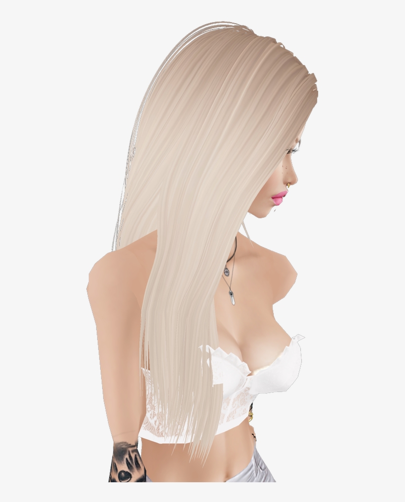 On Imvu You Can Customize 3d Avatars And Chat Rooms - Blond, transparent png download
