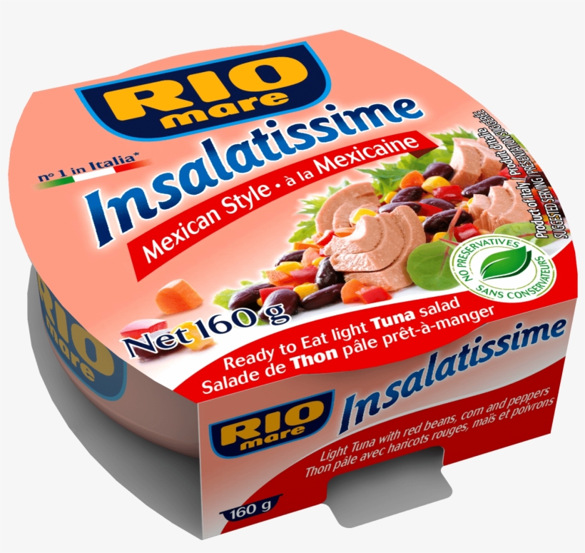 200 Kcal - Rio Mare Messicana E Tonno 160g, transparent png download