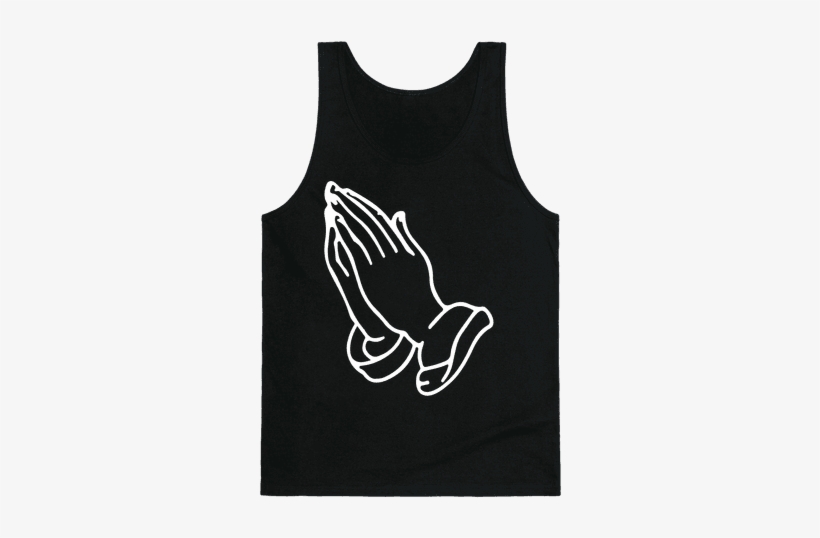 Pray Emoji Tank Top - Third World Don Blessed, transparent png download