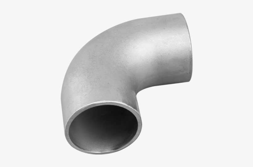 2" Cast 304 Stainless Steel 90 Degree Elbow Pipe Tube - Pipe, transparent png download