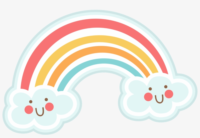 More From My Site - Rainbow Cute Png, transparent png download