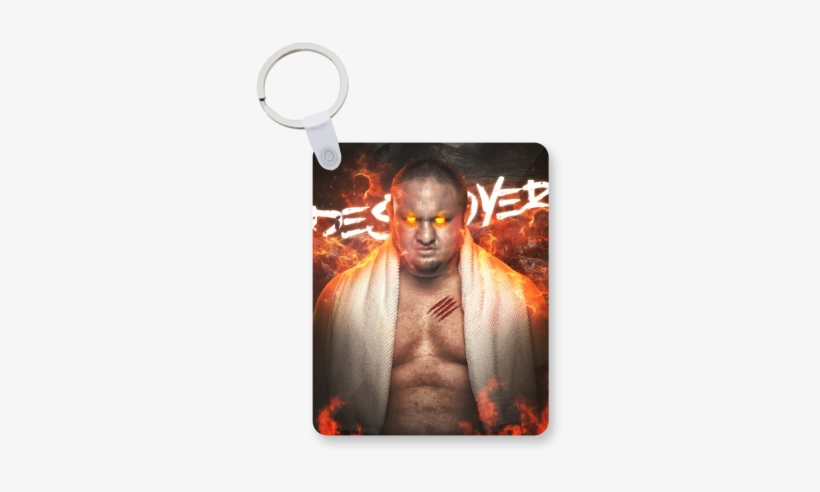Samoa Joe Printed Keychain - Art PNG Image | Transparent PNG Free ...