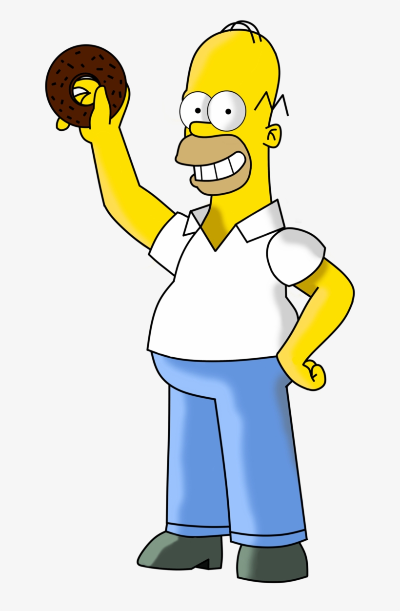 Homer Simpson By 4eyez95 - Comics, transparent png download