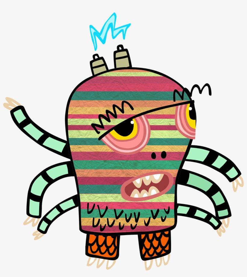 “my Teeth Are Broken - Cartoon Monsters Transparent Background, transparent png download