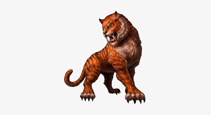 Monster-smilodon - Dragon's Dogma, transparent png download