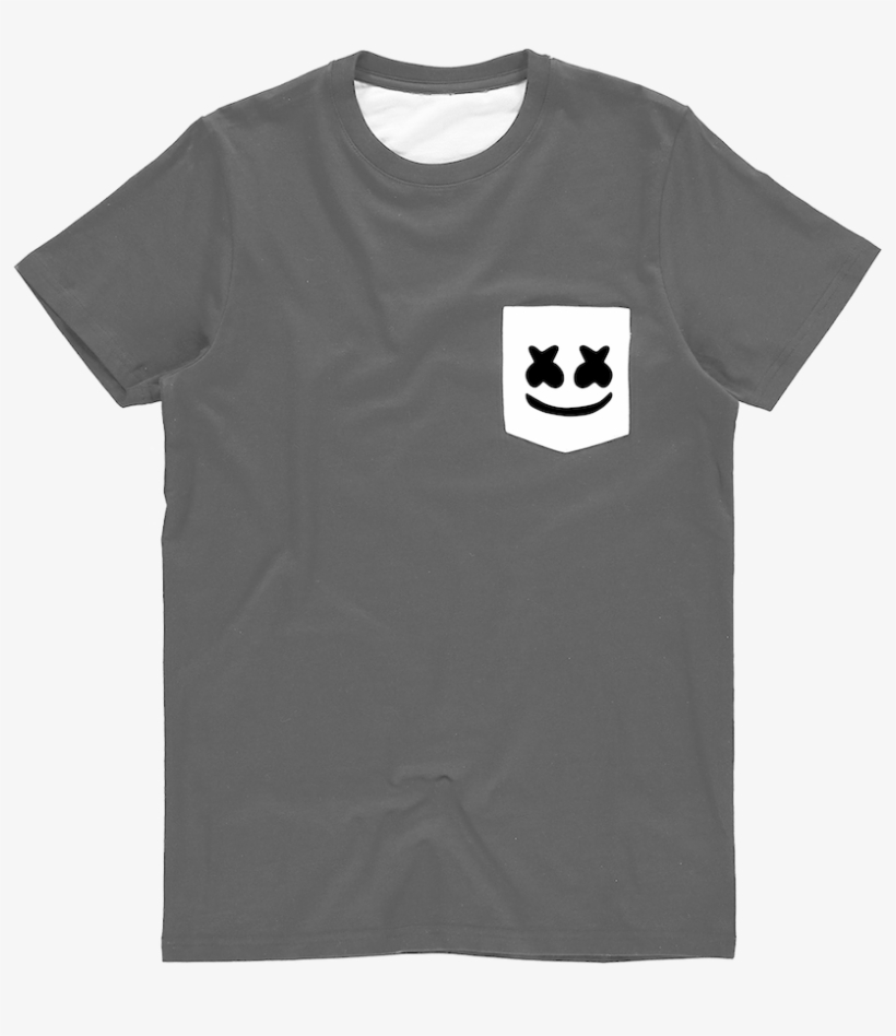 Marshmello ﻿pocket T-shirt - Wfmu T Shirt, transparent png download