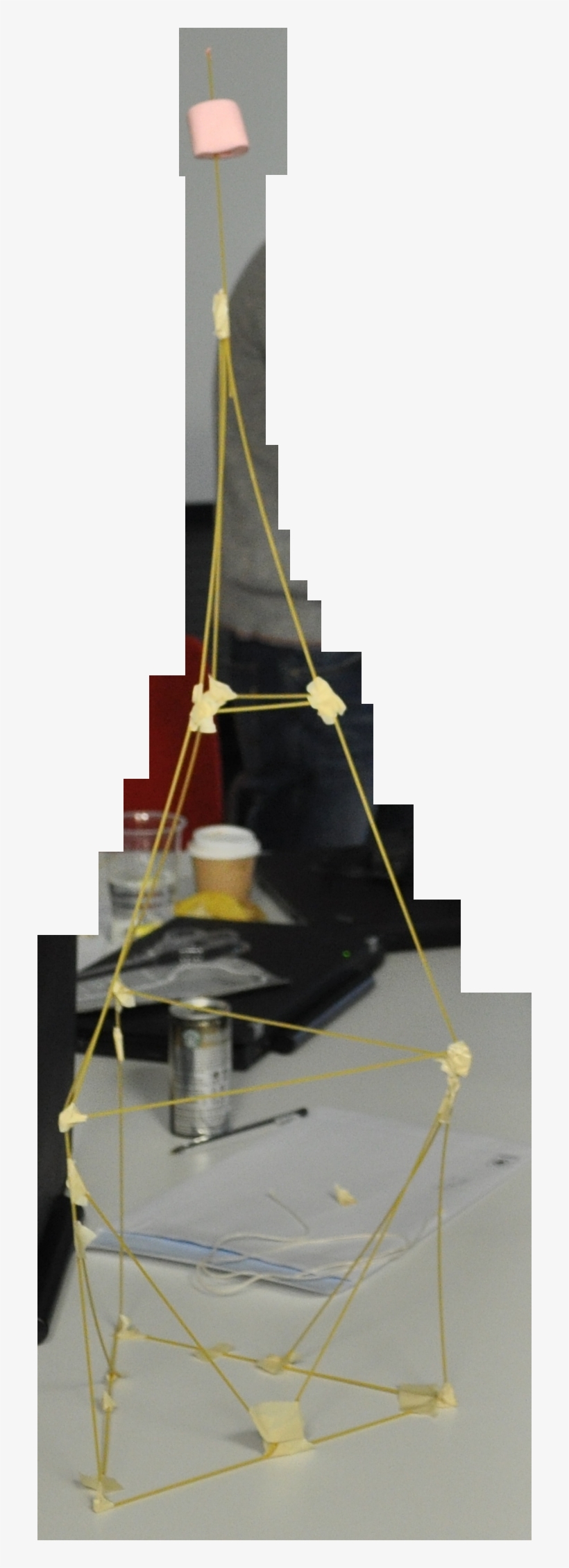 The Winning Marshmallow Tower - Win The Marshmallow Challenge, transparent png download