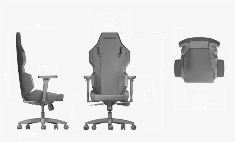 Dimensions - Office Furniture Top View Png, transparent png download