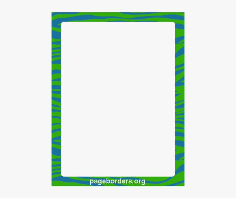 Free Png Green Border Frame Png Images Transparent Blue And Green Borders Png PNG Image