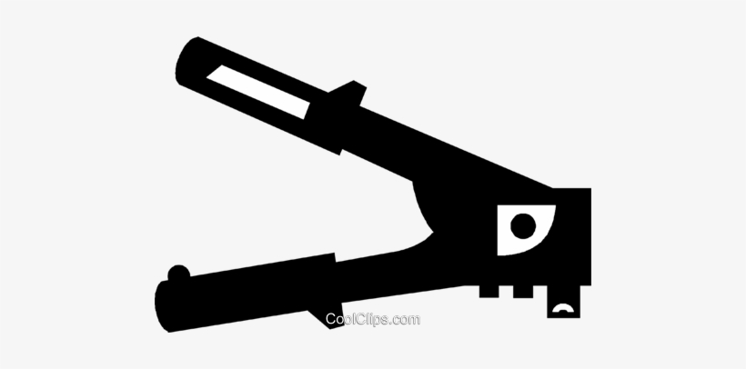 Rivet Gun Royalty Free Vector Clip Art Illustration - Illustration, transparent png download