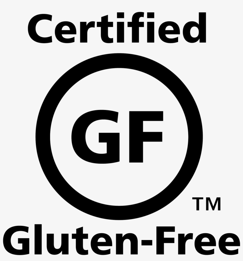 Trans Fat Free Gluten Free Symbol - Certified Gluten Free, transparent png download