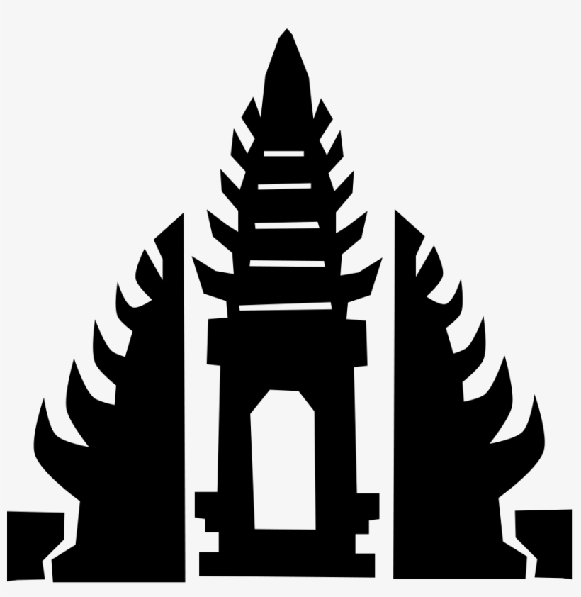 How To Set Use Bali Temple Icon Png, transparent png download