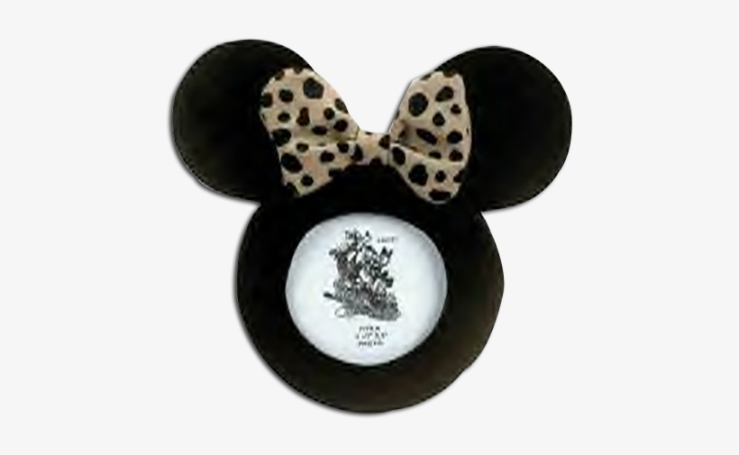 Disney's Plush Minnie Mouse Ears Picture Frame, transparent png download