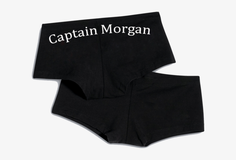 Captain Morgan Boyshorts Underwear Panties,captain - Clothing, transparent png download