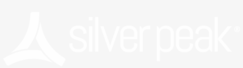 White - Silver Peak Logo, transparent png download