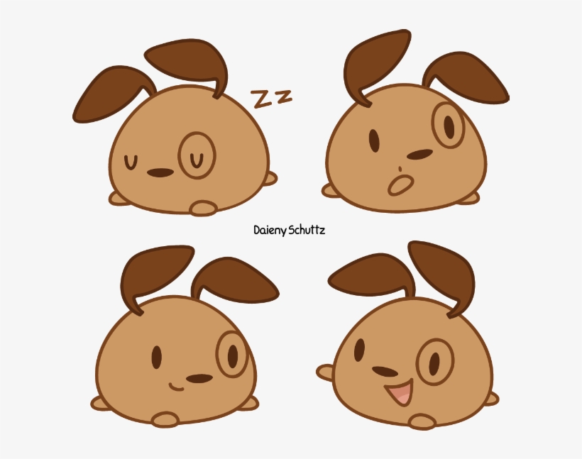 Chibi Dog By Daieny On Deviantart Svg Library Stock - Chibi Dog, transparent png download