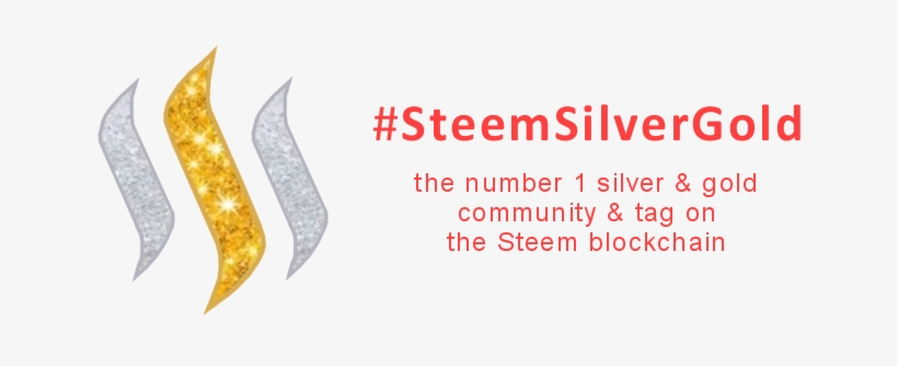 Steemsilvergoldbanner - Portable Network Graphics, transparent png download