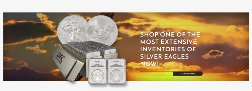 Shop One Of The Most Extensive Inventories Of Silver - American Silver Eagle, transparent png download
