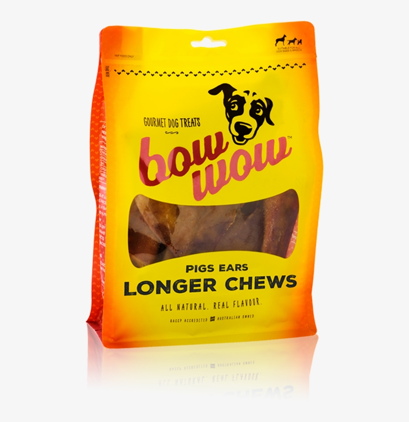 Bow Wow Pigs Ears Longer Chews - Bow Wow Treat Pig Ears Longer Chew 300g, transparent png download