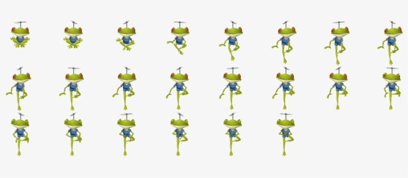 Aflc Inhabitants Glitch Treeposein - Frog, transparent png download