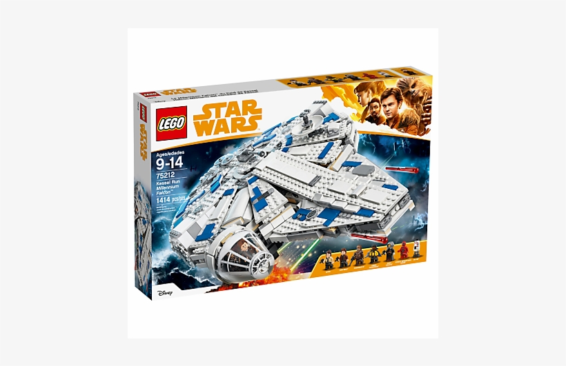 Kessel Run Millenium Falcon - Millennium Falcon Lego Han Solo Movie, transparent png download