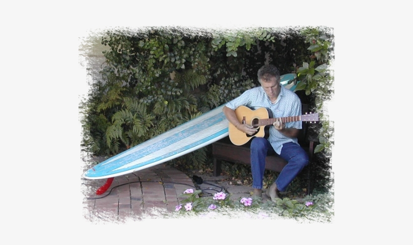 Rob Drake Playing One Of His Hand Built Acoustic Guitars - Terrarium En Bois, transparent png download