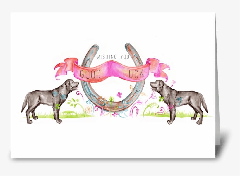 Good Luck Greeting Card - Ancient Dog Breeds, transparent png download