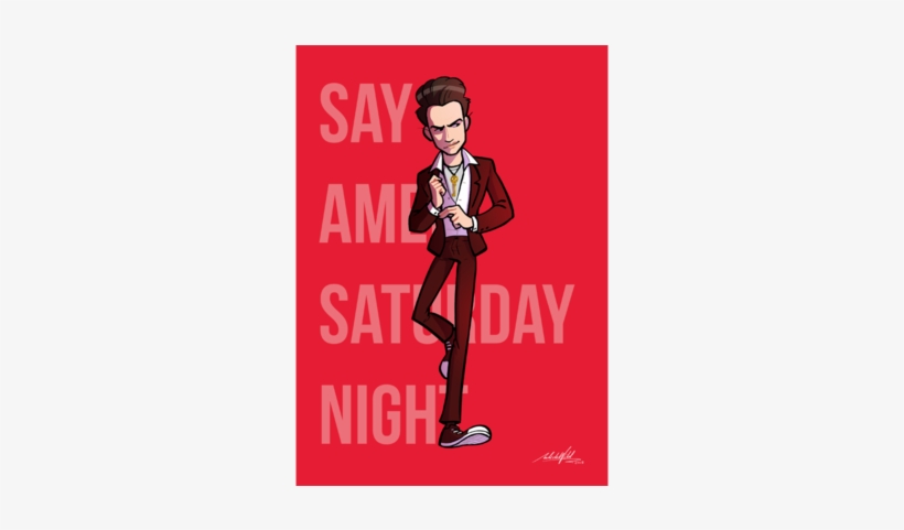 Saturday Night ✖ [print] - Sam Tsui Just The Way, transparent png download