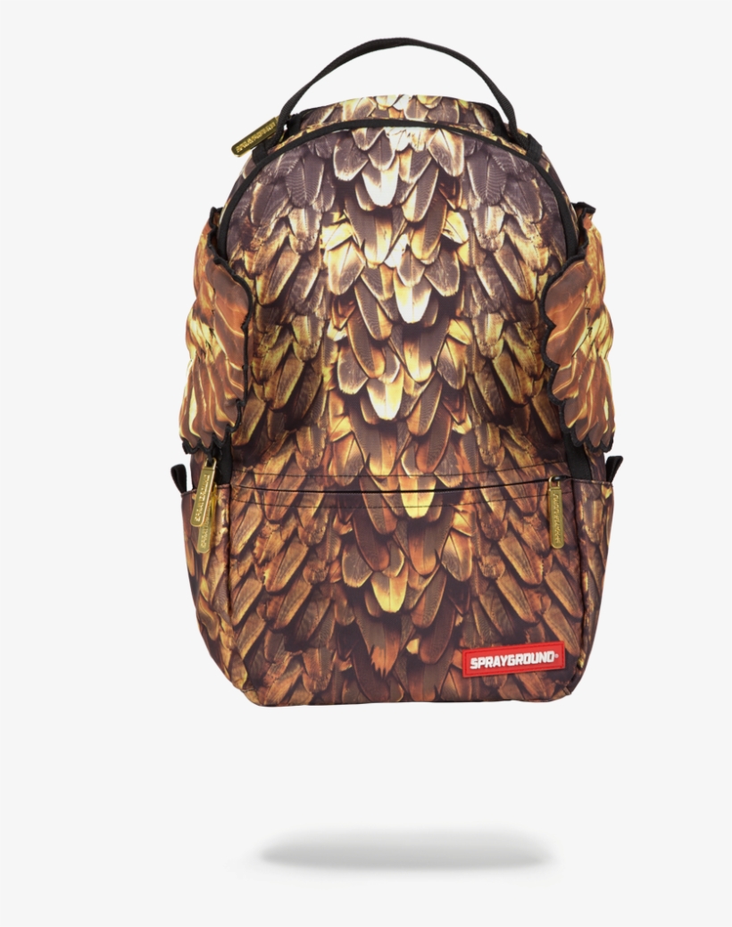 $0 - - Sprayground Lil Gold Wings, transparent png download