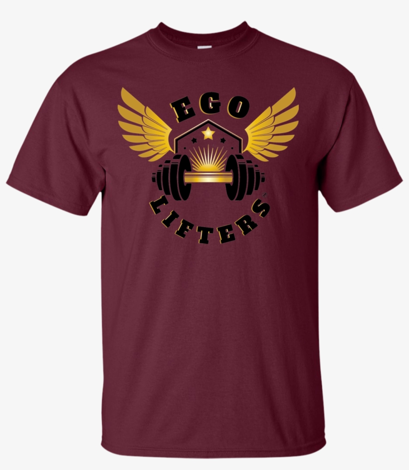 Gold Wings T-shirt - T-shirt, transparent png download
