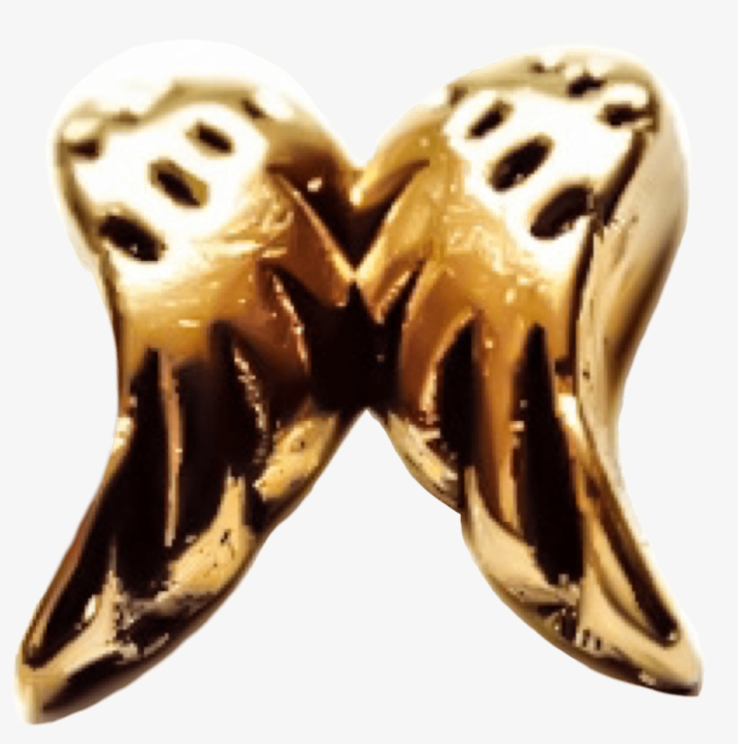 Wings {gold} Charm - Ring, transparent png download