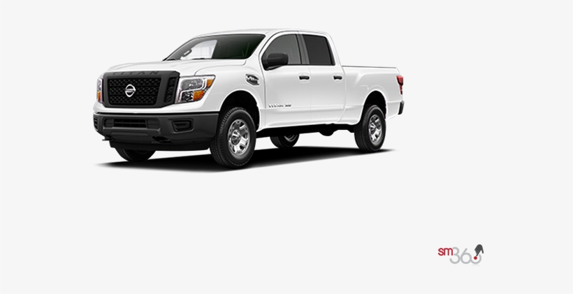 2018 Nissan Titan Xd Gas - Nissan Titan Diesel White, transparent png download