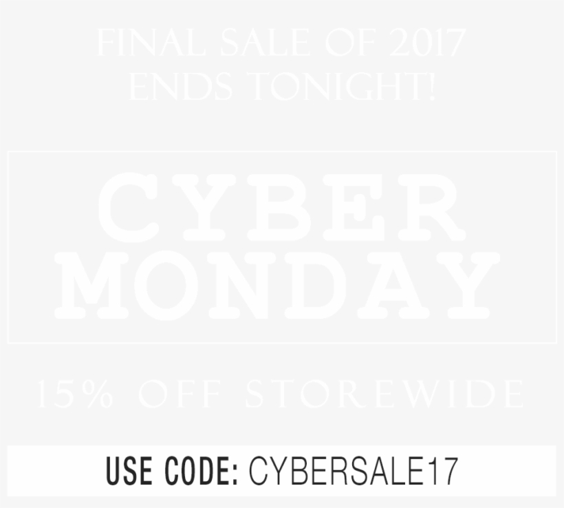 Jord Cyber Monday Text 2017 - Poster, transparent png download