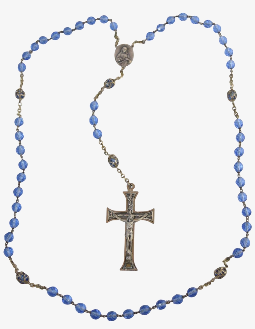 Vintage Italian Faceted Crystal - Κολιε Με Αμεθυστο, transparent png download