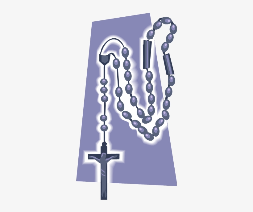 Rosary - Christian Cross, transparent png download