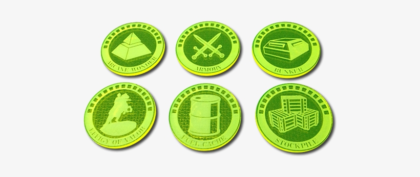 Wmh Objectives Set - Warmachine Objectives And Flags, transparent png download