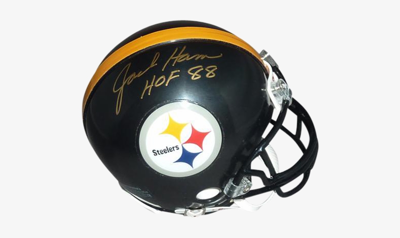 Jack Ham Autographed Pittsburgh Steelers Mini Helmet - Pittsburgh Steelers, transparent png download