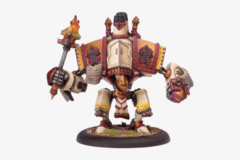 In The Grim Darkness Of The Far Future, There Is Only - Protectorate Of Menoth Fire Of Salvation Warjack, transparent png download