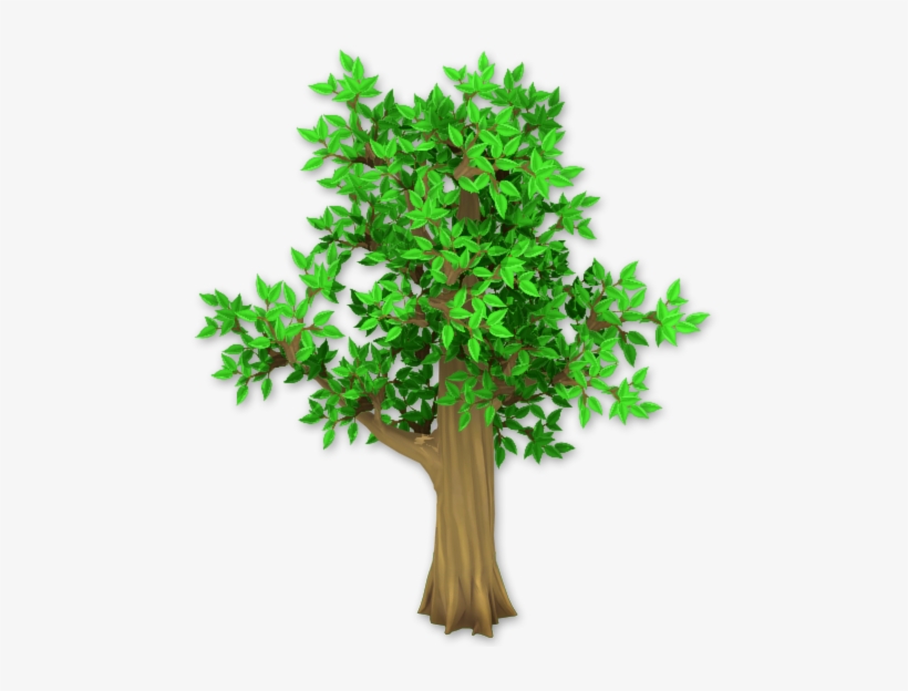 Small Leafy Tree - Royalty-free, transparent png download