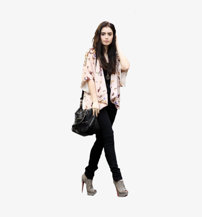 Lily Collins Png By - Lily Collins Look, transparent png download
