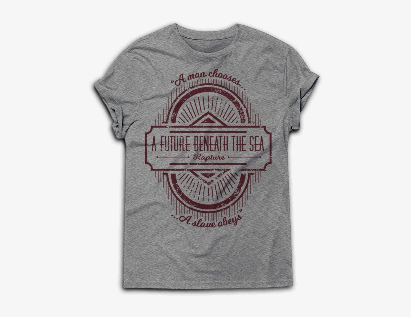 Gamerborn A Man Chooses Biohock T Shirt - T-shirt, transparent png download