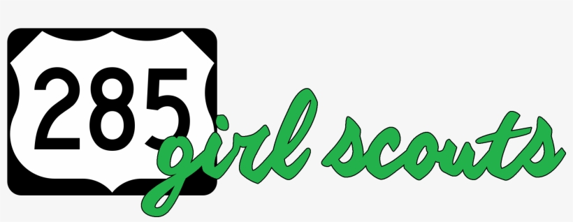 Girl Scout Logo Png Download - Us Route 80 Sticker R1940 Highway Sign Road Sign -, transparent png download