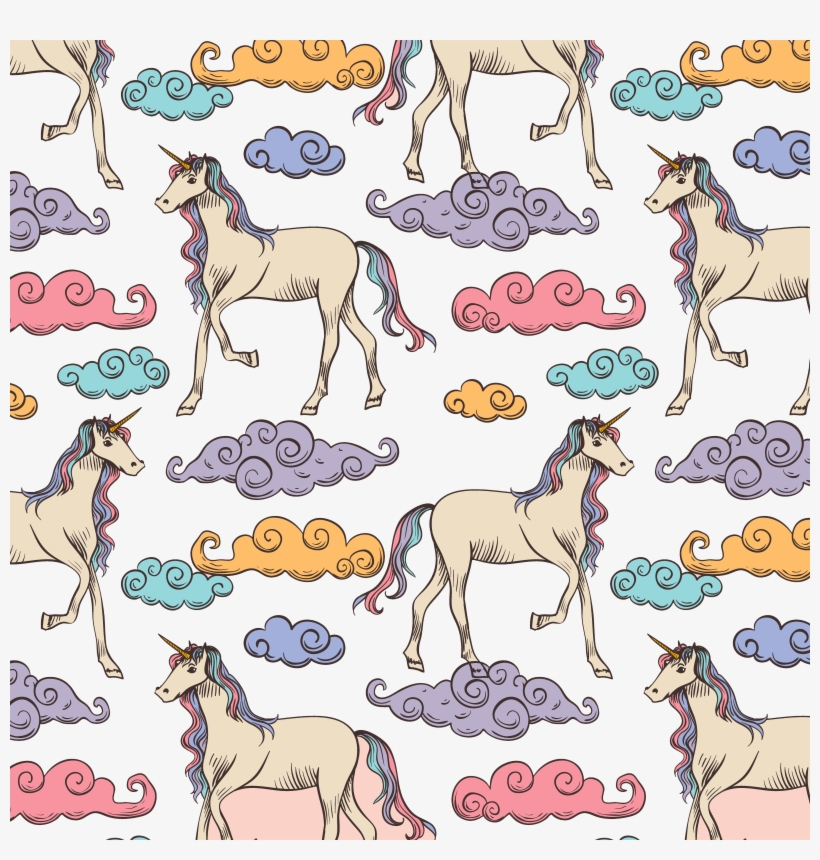 Clip Download Euclidean Vector Com Color - Unicorn, transparent png download