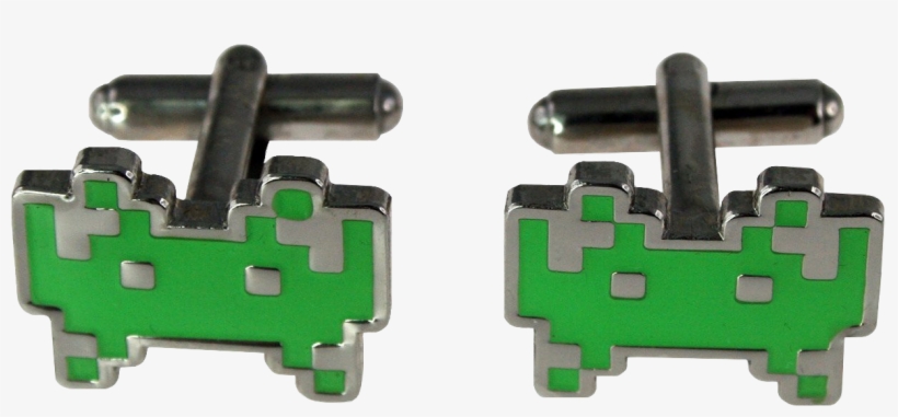 Space - 50fifty Concepts Space Invaders Cufflinks And Wallet, transparent png download